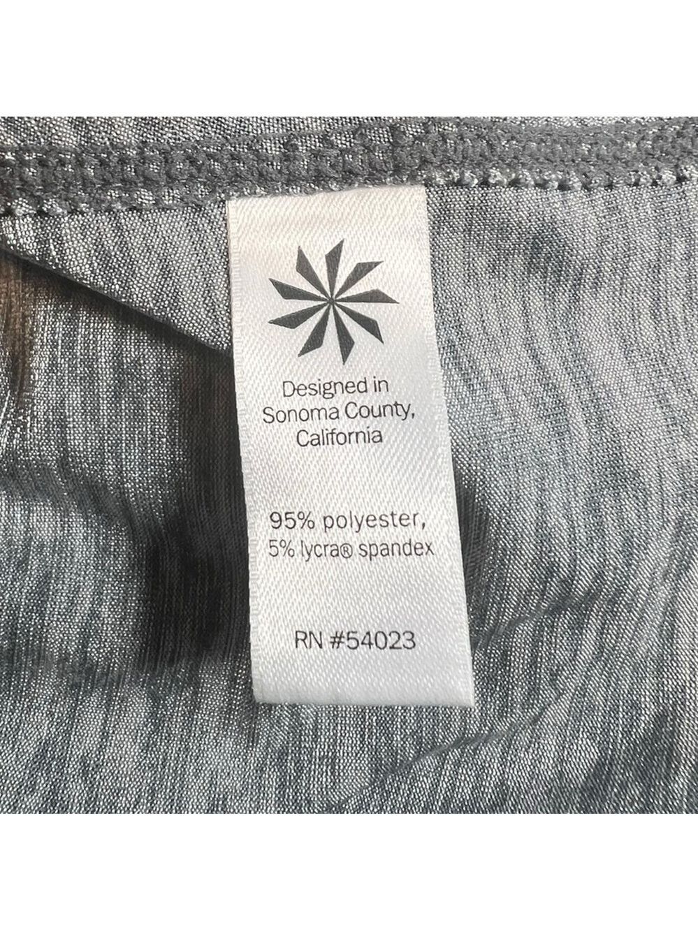 Athleta Women’s Utopia Tank Heather Gray Size Small - Picture 3 of 6